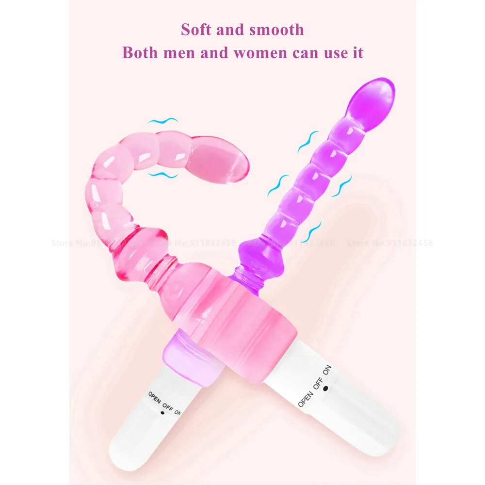 Anal Beads With Vibrating