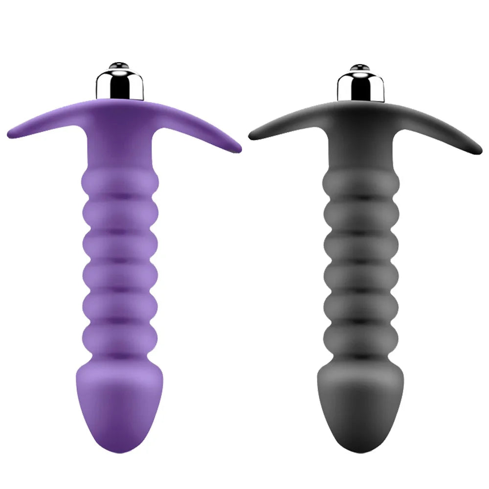 Vibrating Anal Plug Dildo Stimulator For Men And Women