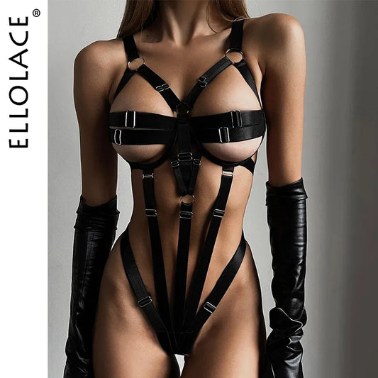 Sexy Bodysuit Hollow Out Bandage Erotic Body