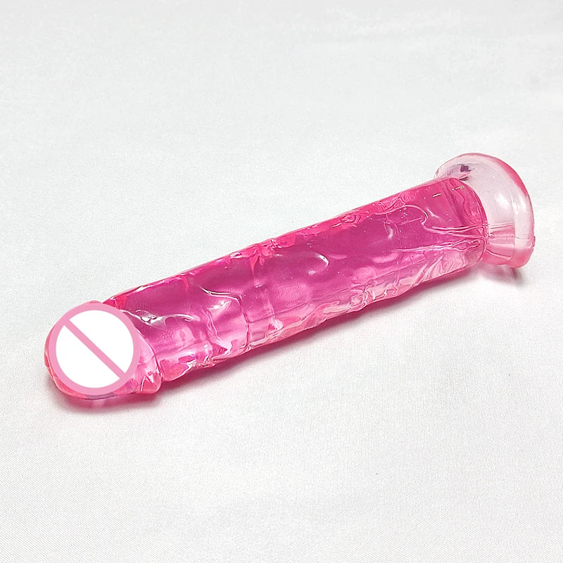 Realistic Dildo With Suction Cup Huge Jelly Dildos
