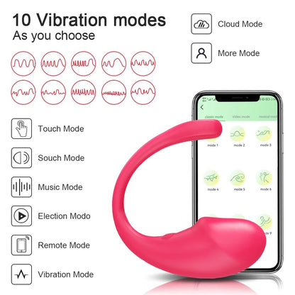 Wireless/Bluetooth Remote Control G Spot Vibrator for Women