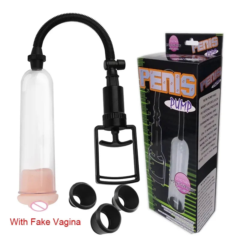 Penis Pump Manual Penis Enlarger Enhancement Erection