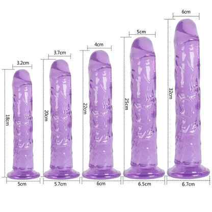 Dildo Realistic Penis Soft Jelly